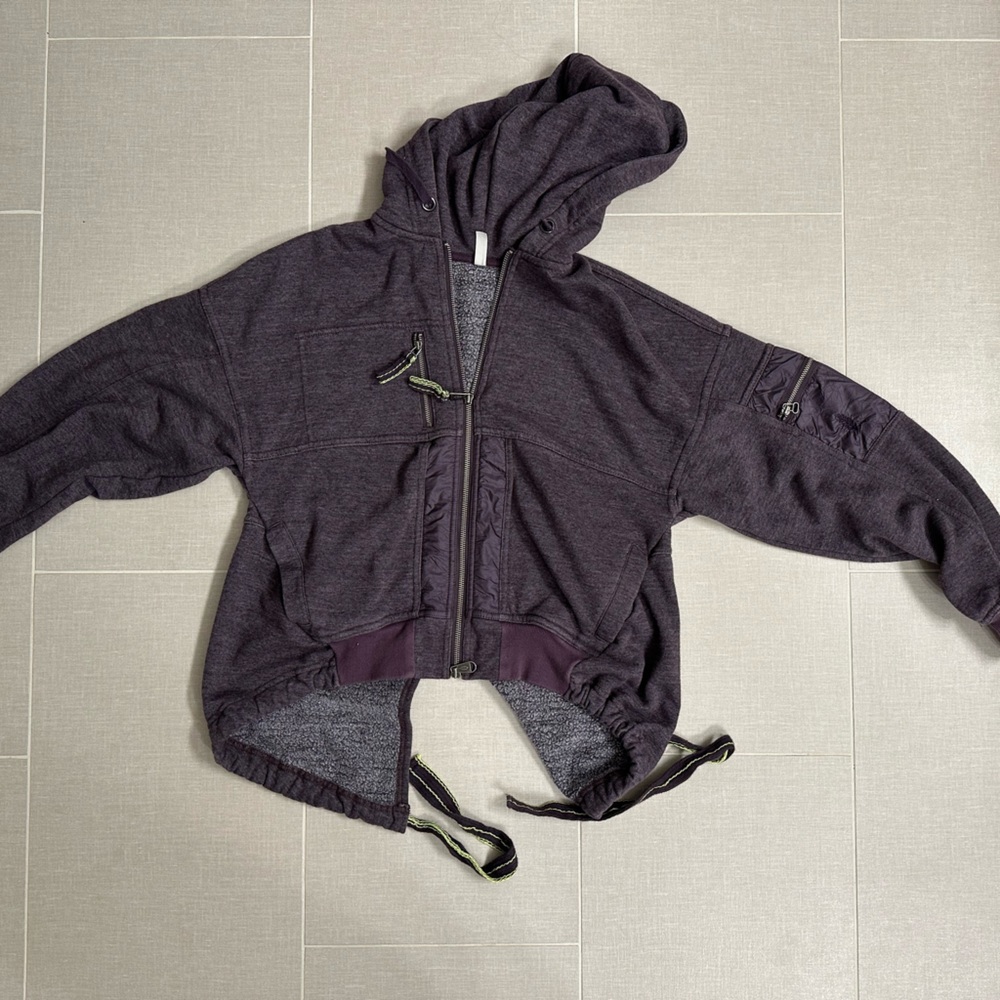 FP Movement Purple Hooded Jacket